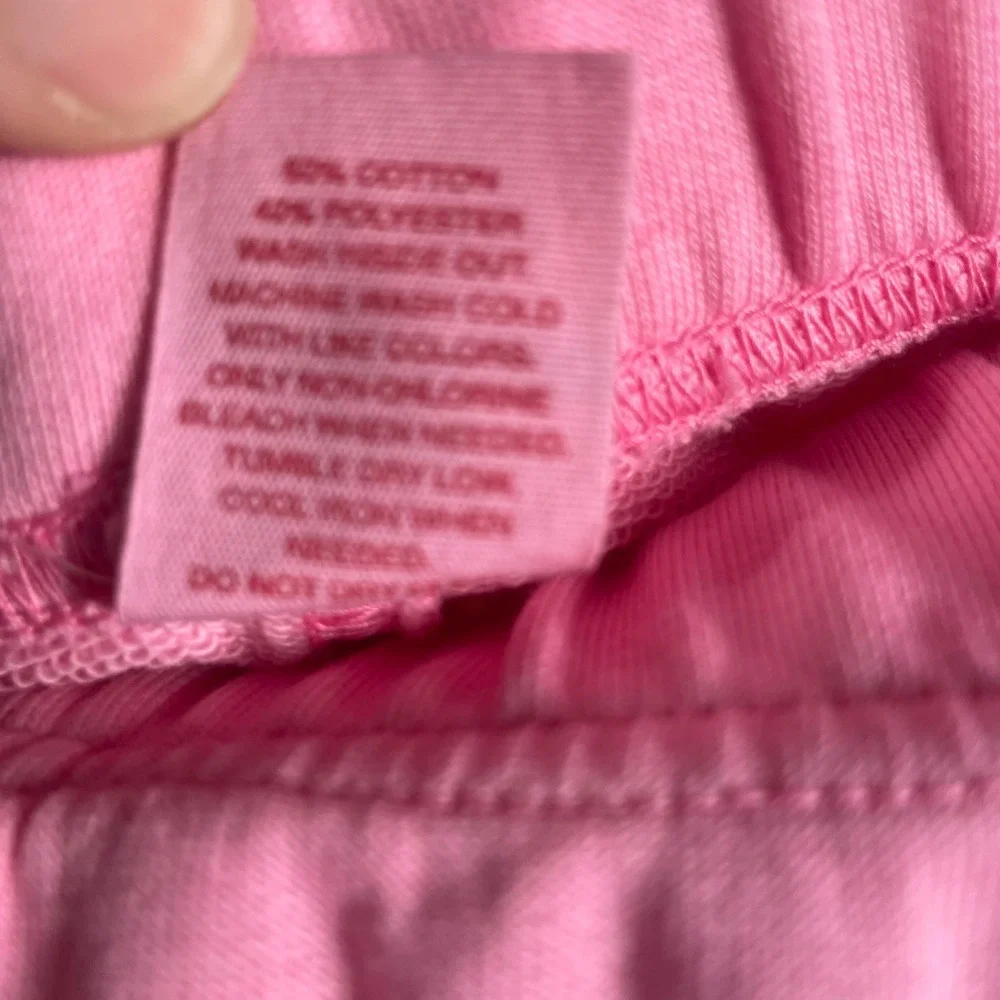 BOBS from‎ Skechers Pink Ombre Sweatpants Size M Elastic Waist Lounge Joggers